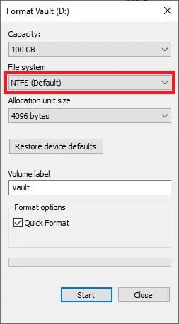 File-Explorer-Format-Window