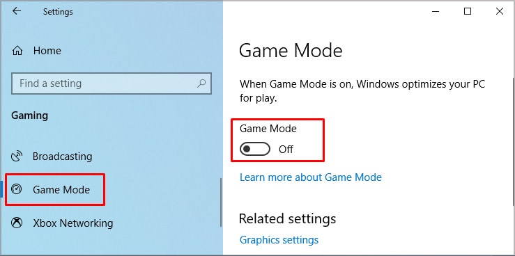 Game-mode-off