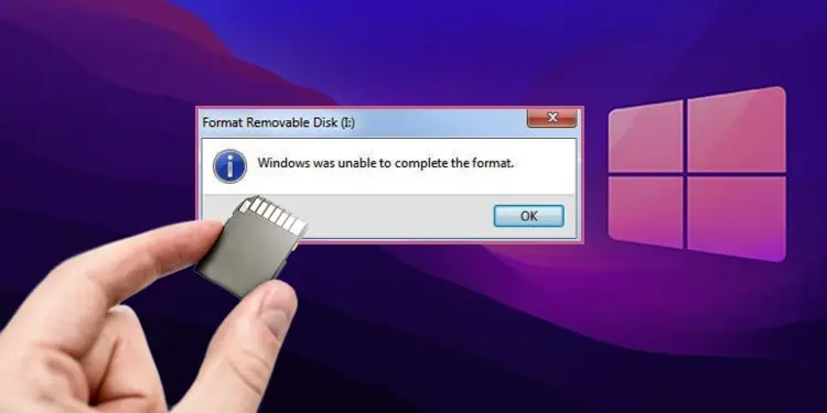 SD Card Won’t Format? Here’s How to Fix it