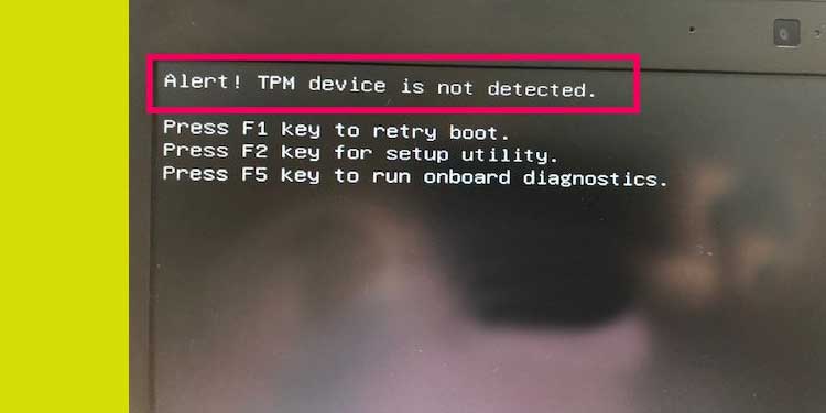 TPM Device not Detected