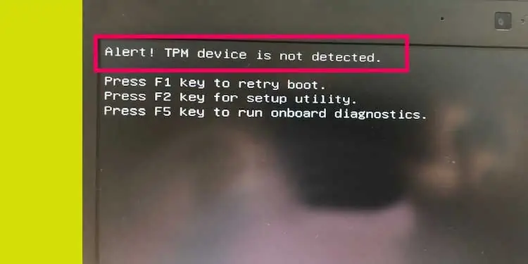 TPM Device not Detected? Here’s How to Fix It