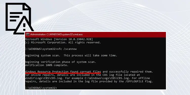 [Solved] Windows Resource Protection Found Corrupt Files