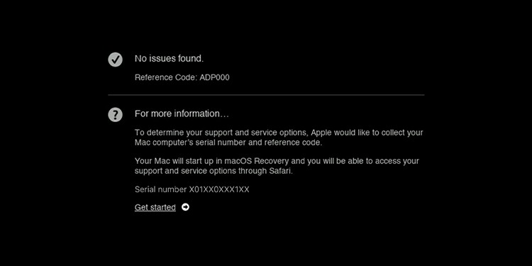 apple diagnostics