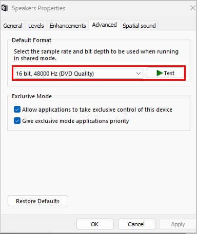 audio-default-format