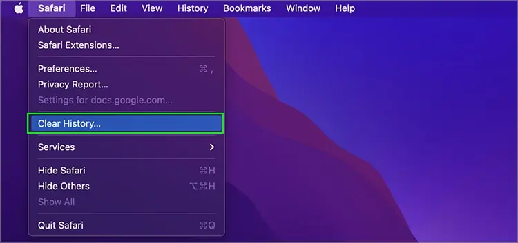 clear-history
