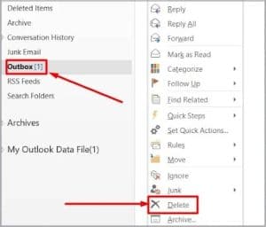 How To Fix If Outlook Messages Stuck In Outbox