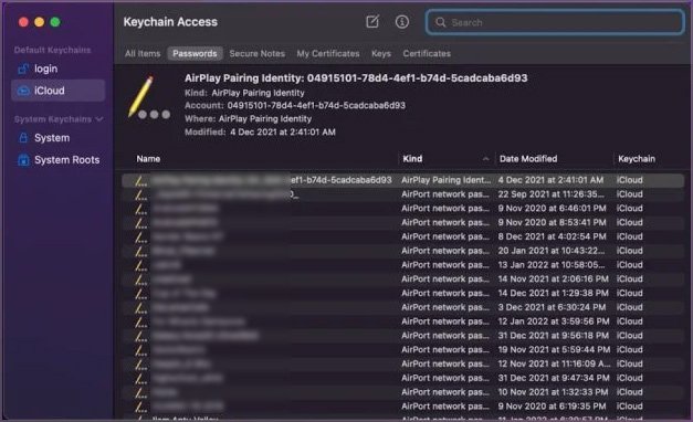 delete-keychain