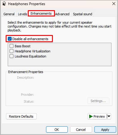 disable-all-enhancements