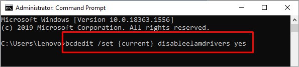 disable-elam-using-command-prompt