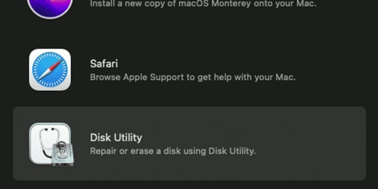 disk utilityy