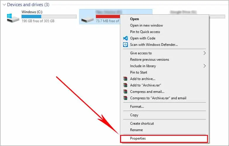 Steam Not Updating Games? Here’s How to Fix It 66 drive-properties