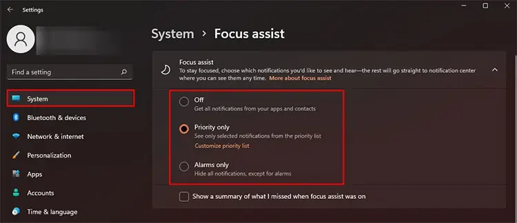 focus-assist