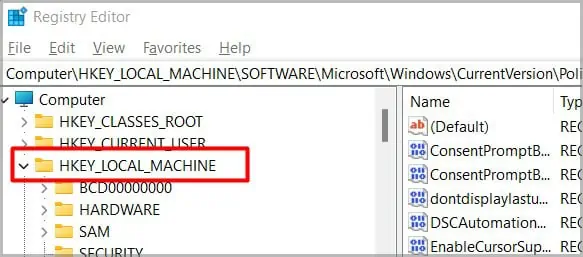 Fix: This App Has Been Blocked by Your System Administrator 28 hlocalkeymachine-1