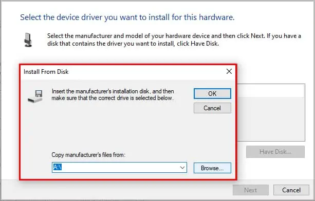 install-from-disk