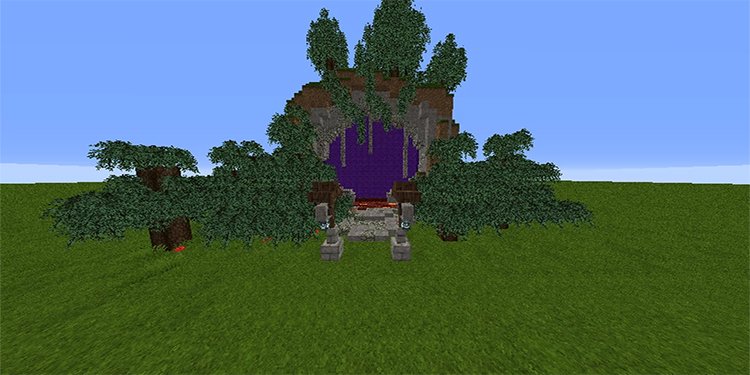 32 Things To Build In Minecraft Survival That Are Useful 6 nether portal