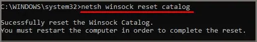 netsh-winsock-reset