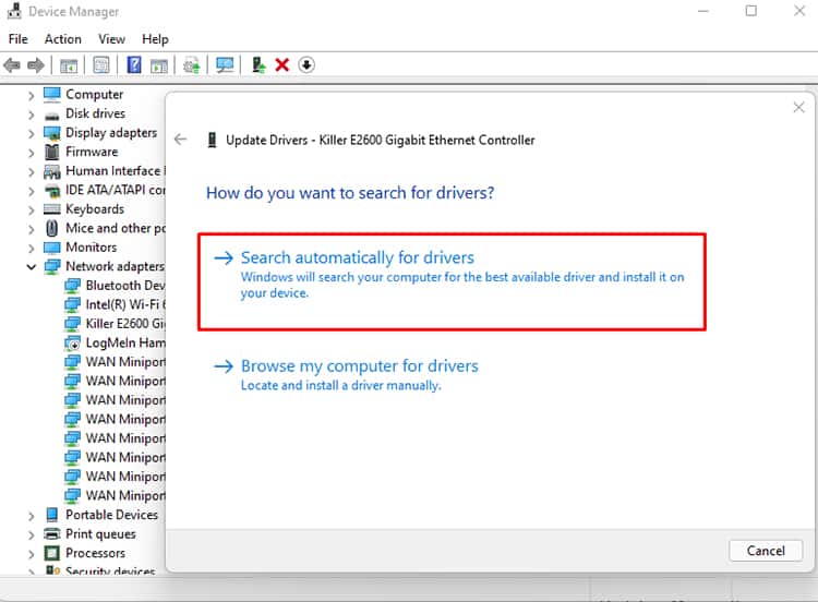 network driver