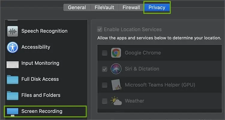 Why Isn't My Screen Record Working? How to Fix It 39 privacy-screen-recording