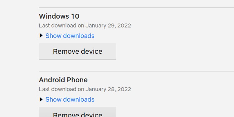 remove device