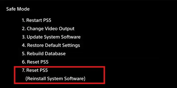 PS5 Keeps Crashing - 8 Ways to Fix it 16 reset-ps5
