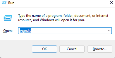 run-regedit