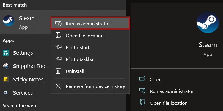 run-steam-as-administrator