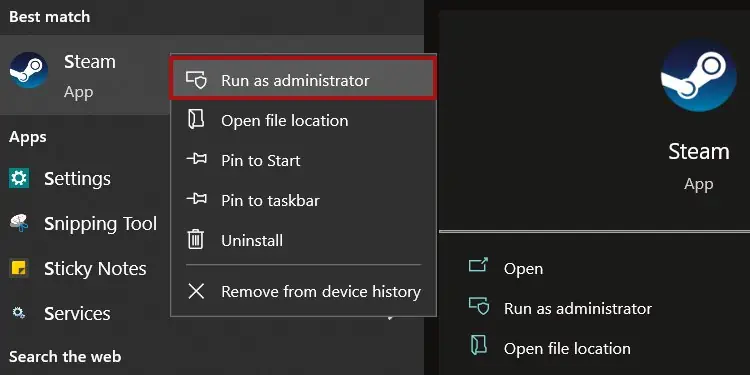 run-steam-as-administrator