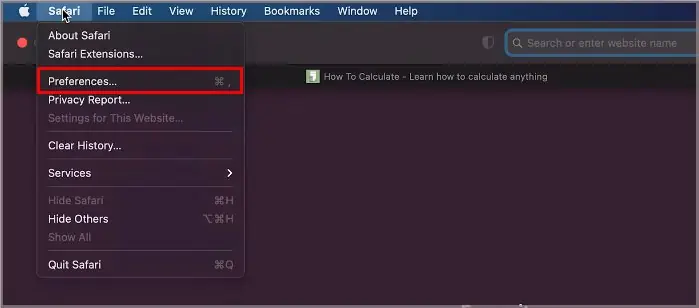 How To Block a Website ( Chrome, Safari, Phone, PC) 44 safari-preference-menu