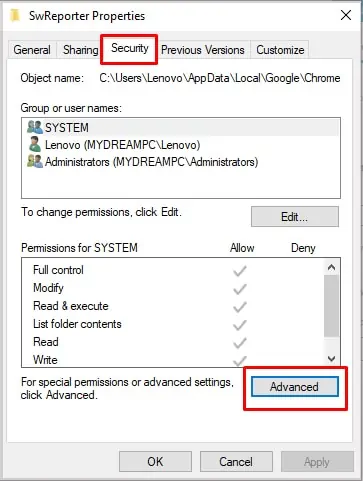 security-advacned