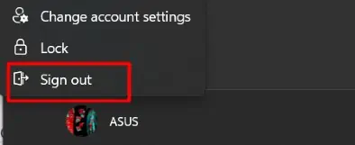 sign-out