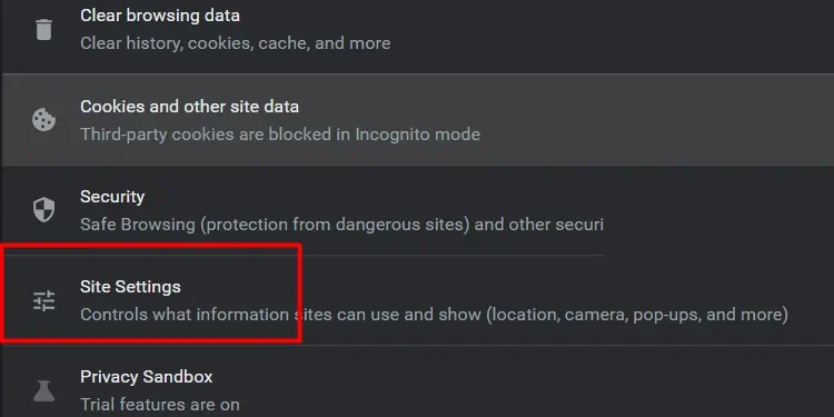 How To Block a Website ( Chrome, Safari, Phone, PC) 42 site-settings