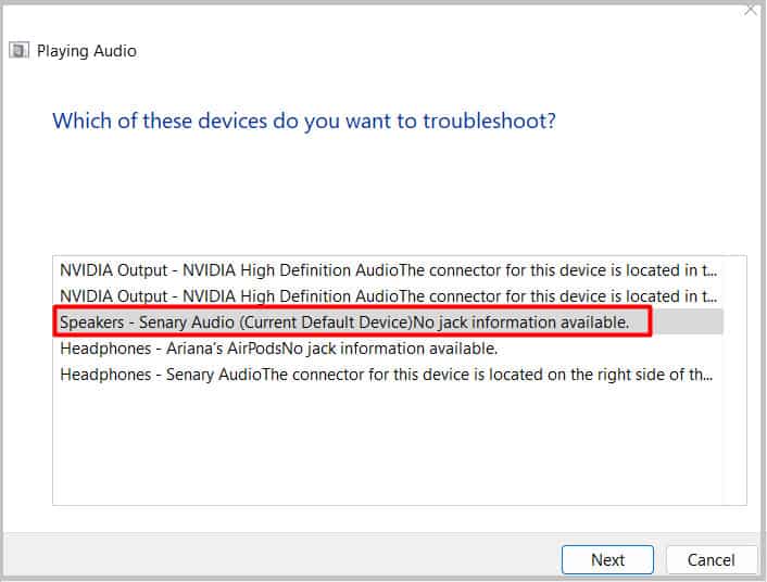 speakers-detecting-problems