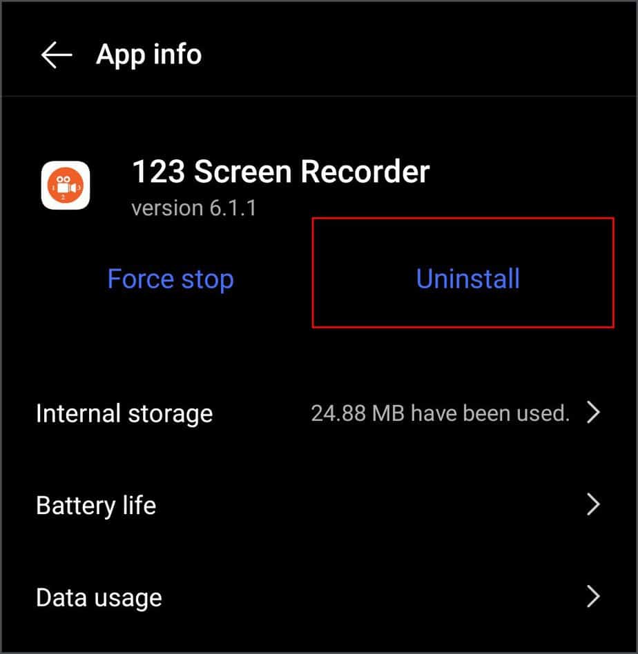 uninstall-screen-recorder