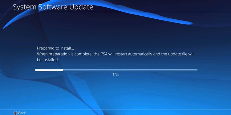 update ps4
