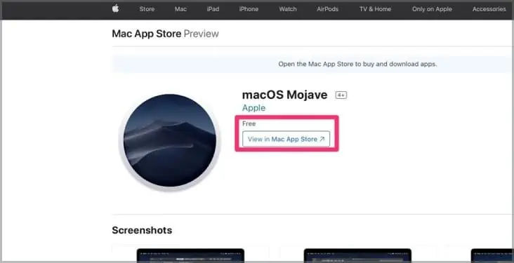 view-in-mac-store