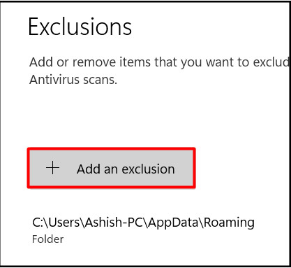 Add-An-Exclusion