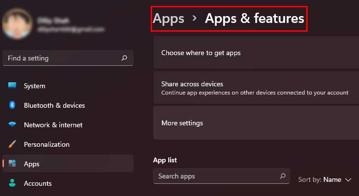 Apps features 1