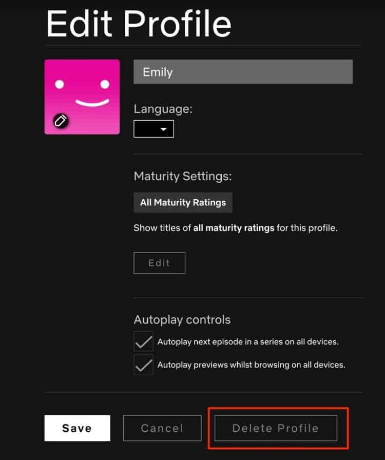 How To Add And Delete A Profile On Netflix  - 90