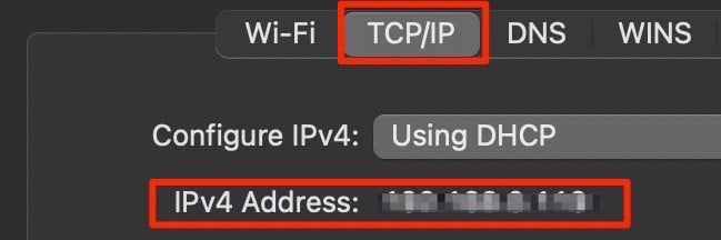 Find_Private_IP_adress_Mac