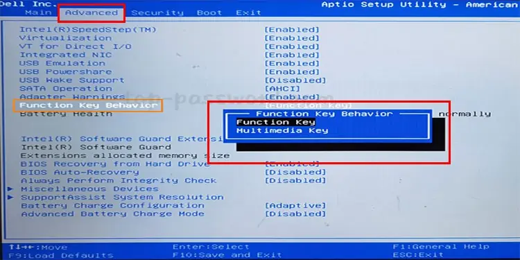 Function-Key-Behavior-in-BIOS