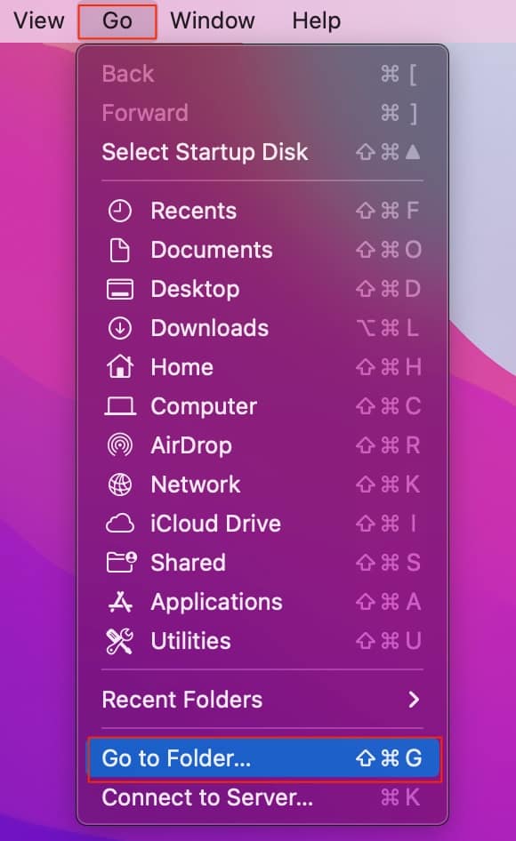 Go To Folder