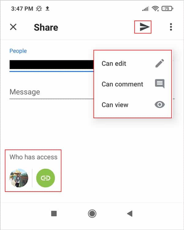 Google-drive-android-access-share