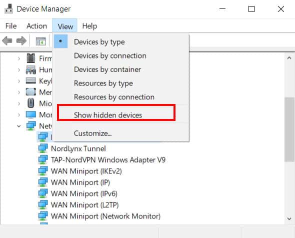 Hidden-device