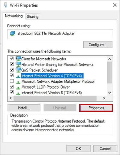 IPv4-Properties