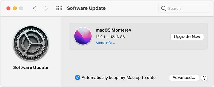 Mac os update