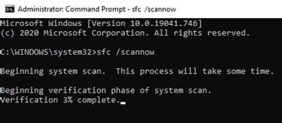 Run-sfc-scannow-command