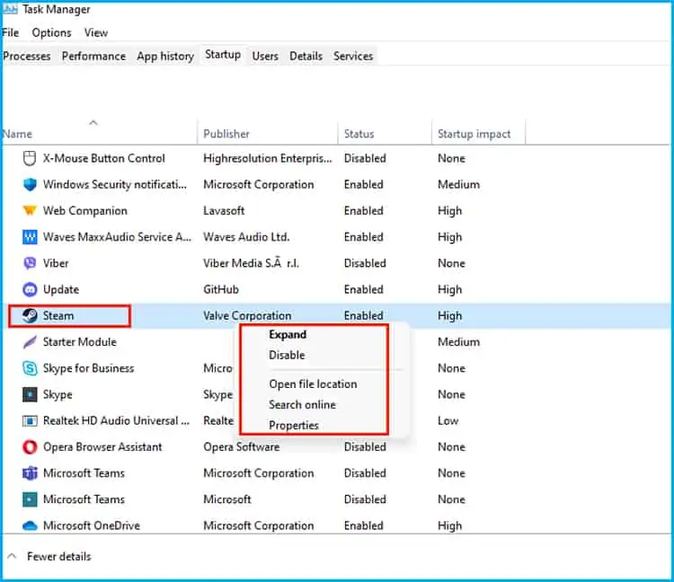 Startup-task-manager-section