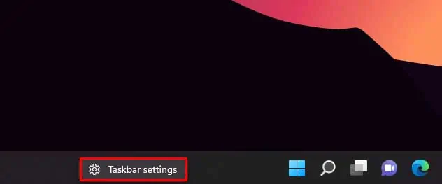 Why Is My Taskbar Flickering? How to Fix It 37 Taskbar-settings-1