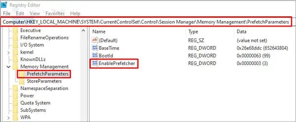 Turn-off-Enable-prefetcher-registry