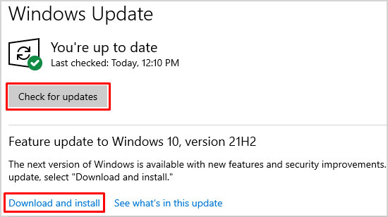 Windows-Update-check-for-system-updates